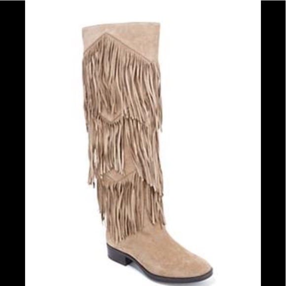 Sam Edelman Shoes - Sam Edelman New Pendra Fringe Suede Boots
